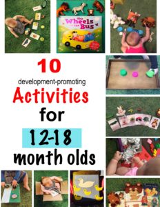 10 development promoting activities for 12-18 month olds, activities for one year old, activities for 12 month old, activities for 13 month old, activities for 14 month old, activities for 15 month old, activities for 16 month old, activities for 17 month old, activities for 18 month old