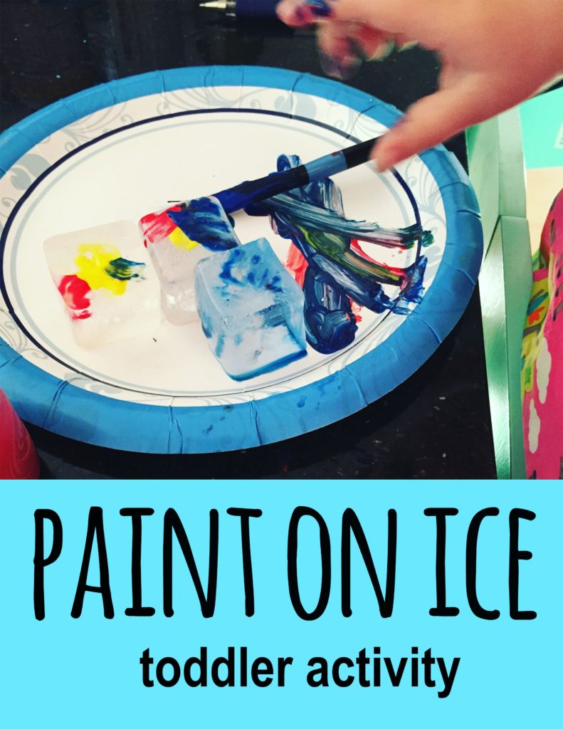 Paint on ice, activities for 18-24 month olds, list of activities for toddlers, activities for 1.5 year old, activities for one year old, activities for 18 month old, activities for 19 month old, activities for 20 month old, activities for 21 month old, activities for 22 month old, activities for 23 month old, activities for 24 month old, activities for two year old, toddler games