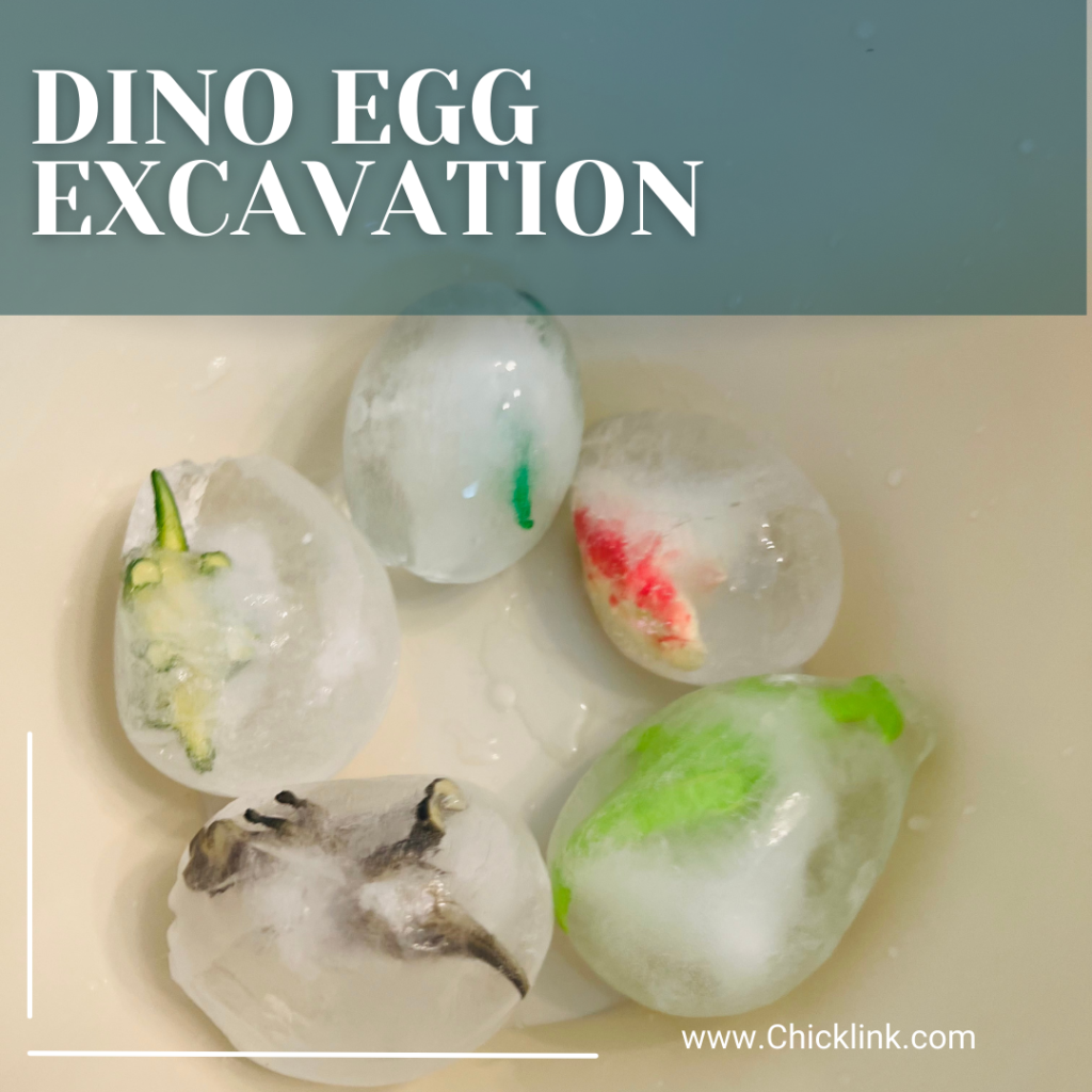 Dino egg excavation, dinosaur eggs play, dinosaur eggs, dino eggs ice, toddler play ideas, dinosaur theme, dino eggs for toddlers, activities for 2 year olds, activities for 3 year olds