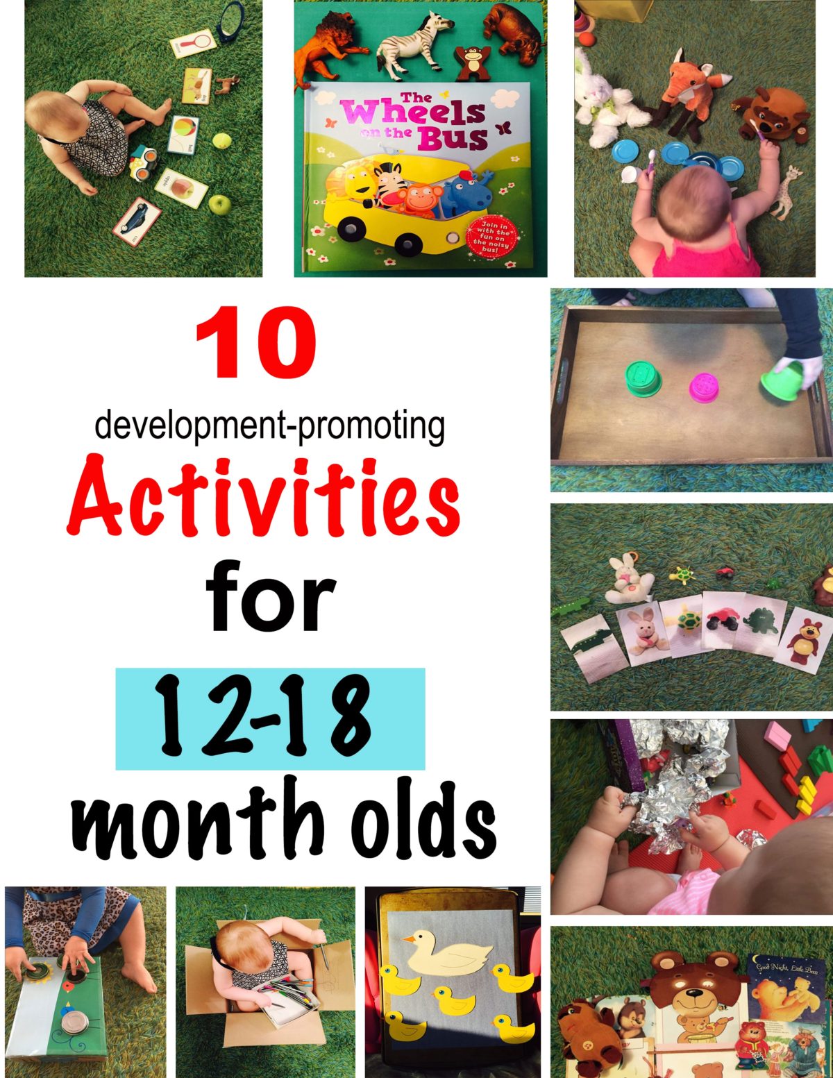 10 development-promoting activities for one year olds – Chicklink